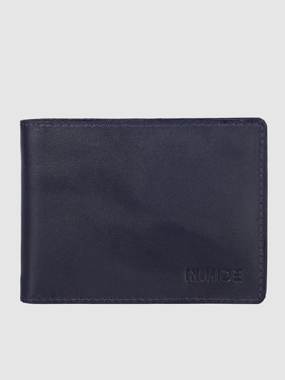 Navy Clamp Wallet