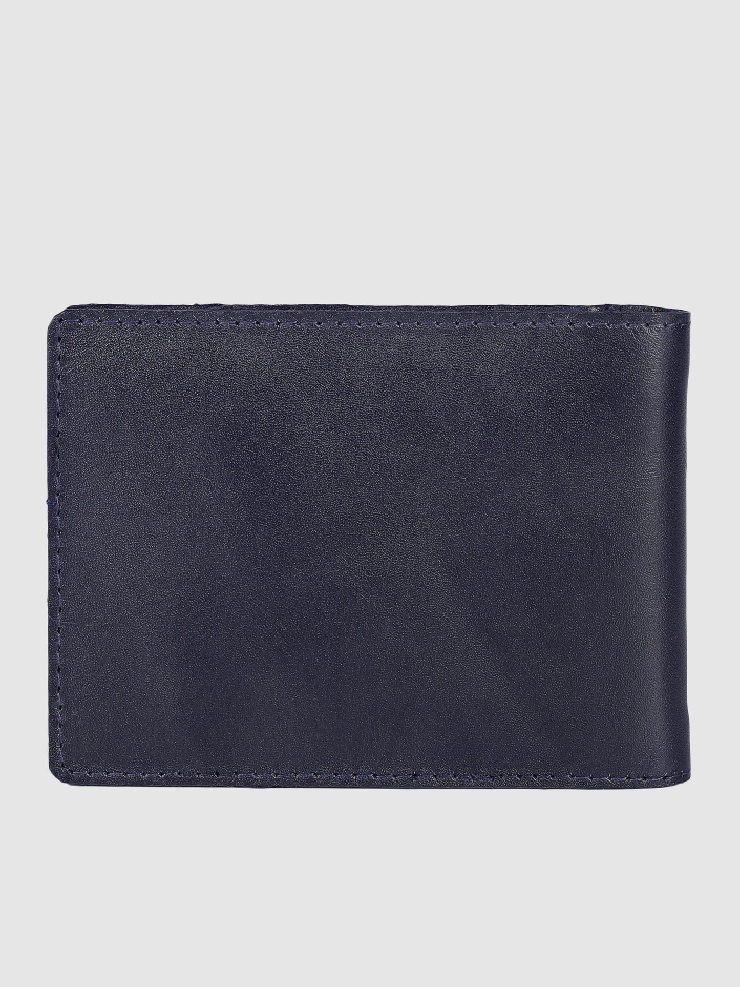 Navy Clamp Wallet