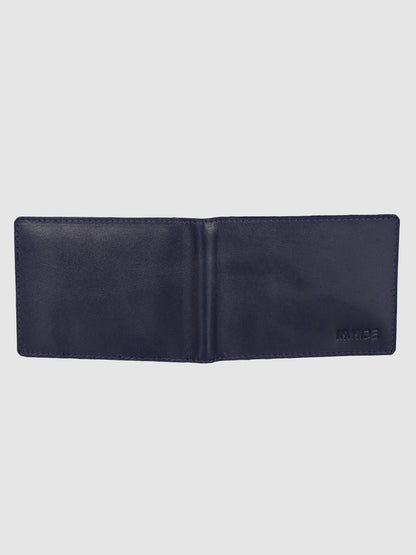 Navy Clamp Wallet